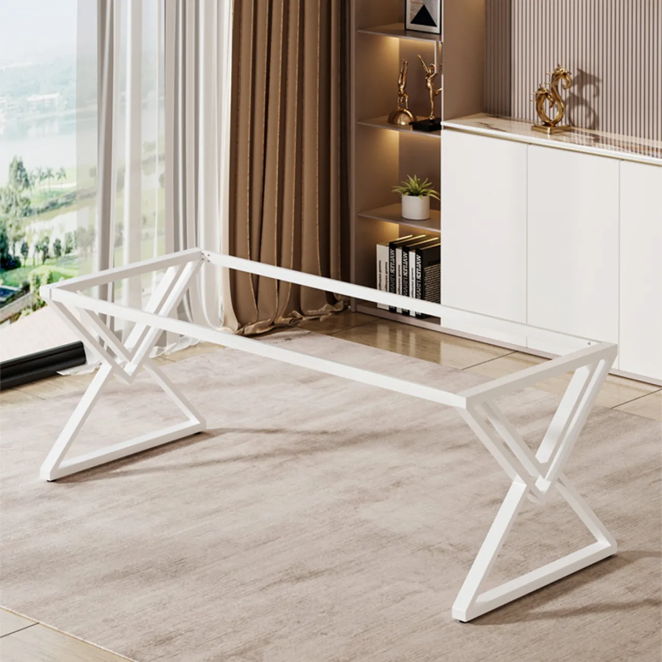 Основание стола из кованого железа Vinsa Collection 37415-29