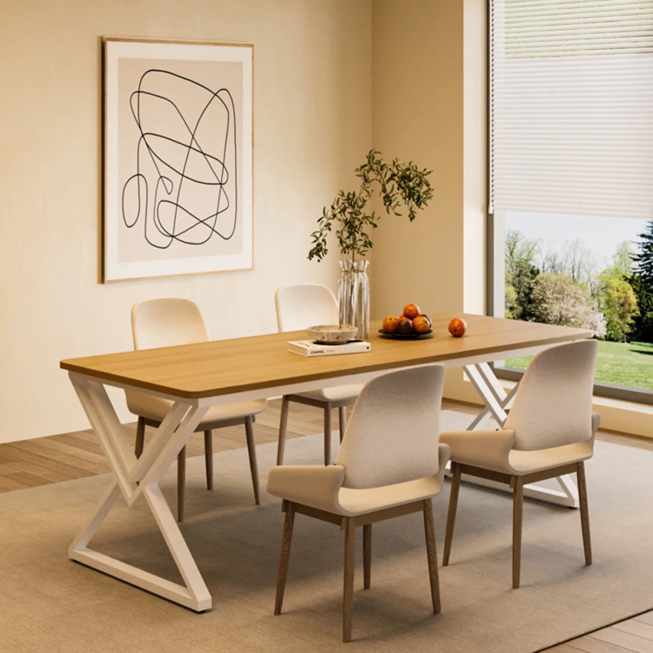 Основание стола из кованого железа Vinsa Collection 37415-29