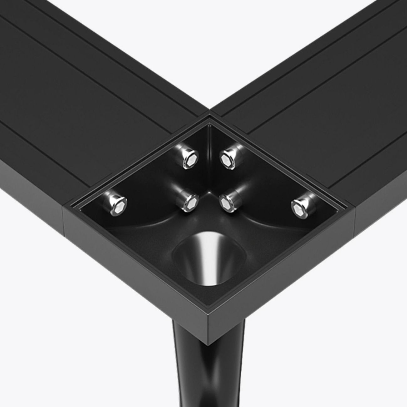 Основание стола из кованого железа Vinsa Collection 37420-29