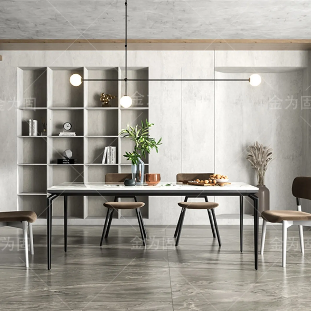 Основание стола из кованого железа Vinsa Collection 37420-29