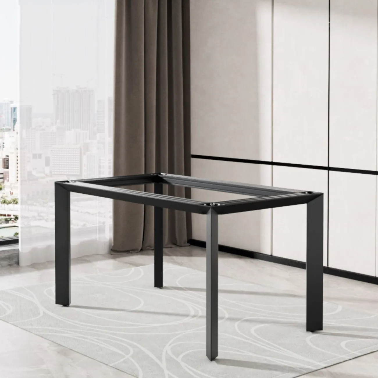 Основание стола из кованого железа Vinsa Collection 37422-29