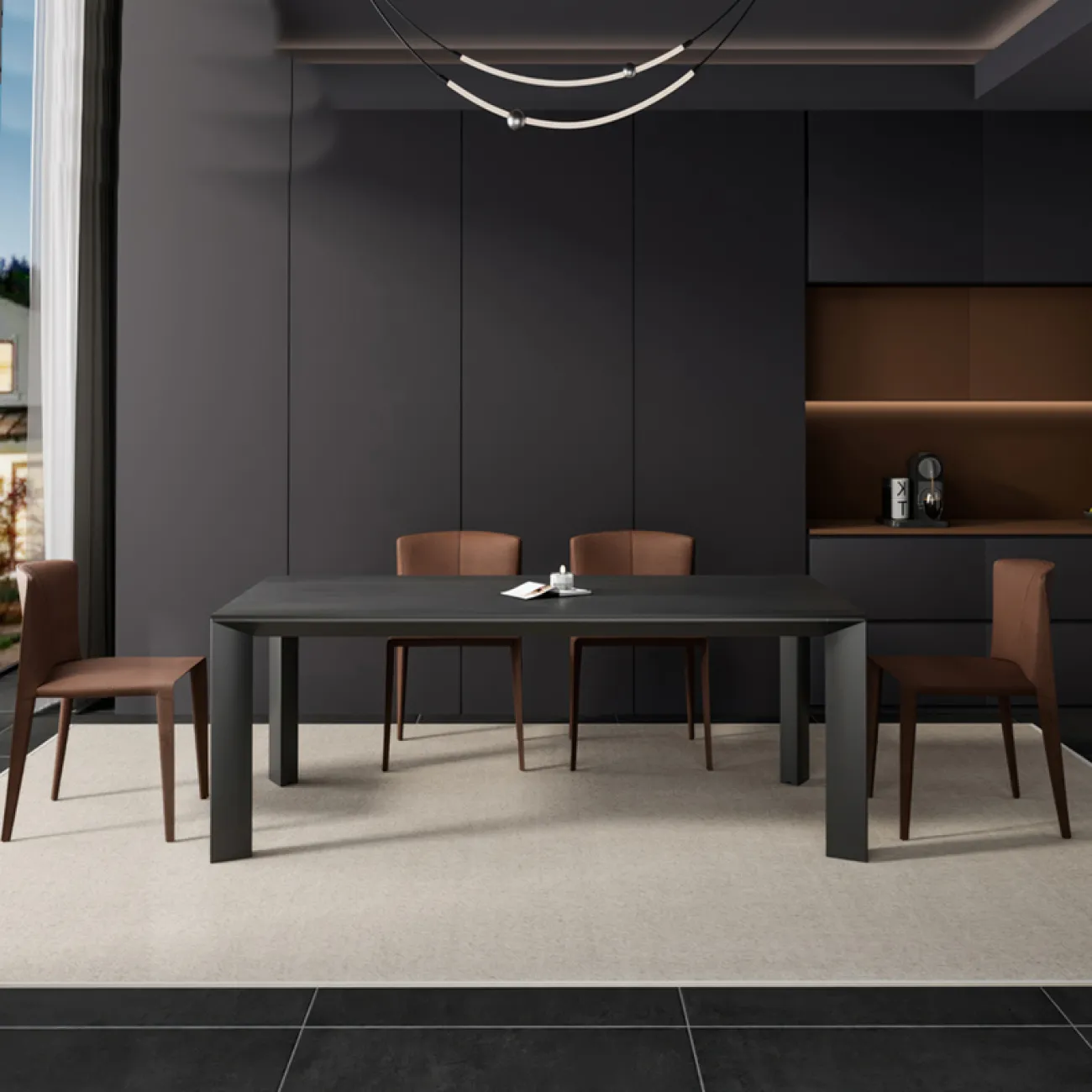 Основание стола из кованого железа Vinsa Collection 37423-29