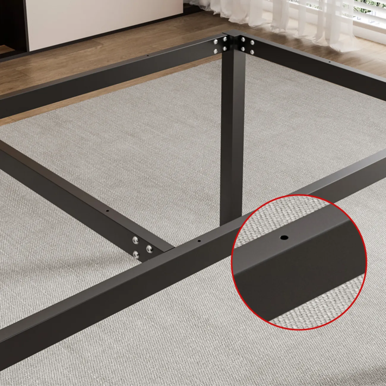 Основание стола из кованого железа Vinsa Collection 37424-29