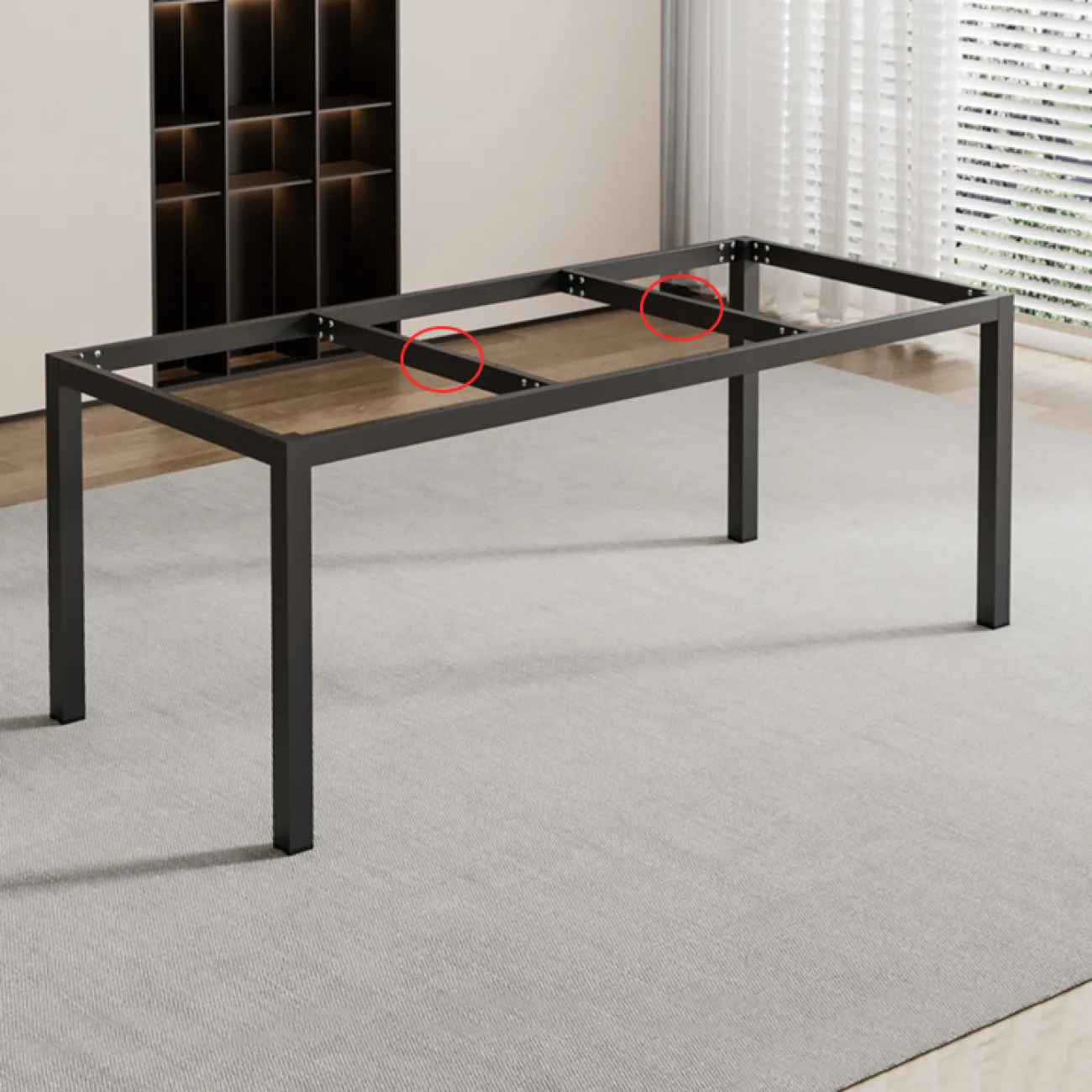 Основание стола из кованого железа Vinsa Collection 37424-29