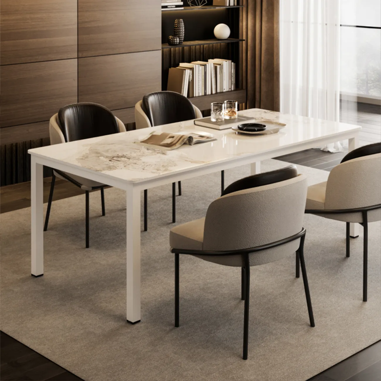 Основание стола из кованого железа Vinsa Collection 37424-29