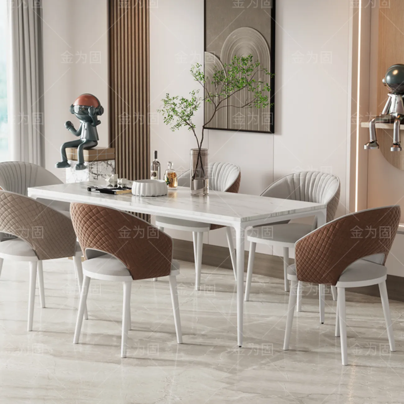 Основание стола  из кованого железа Vinsa Collection 37426-29