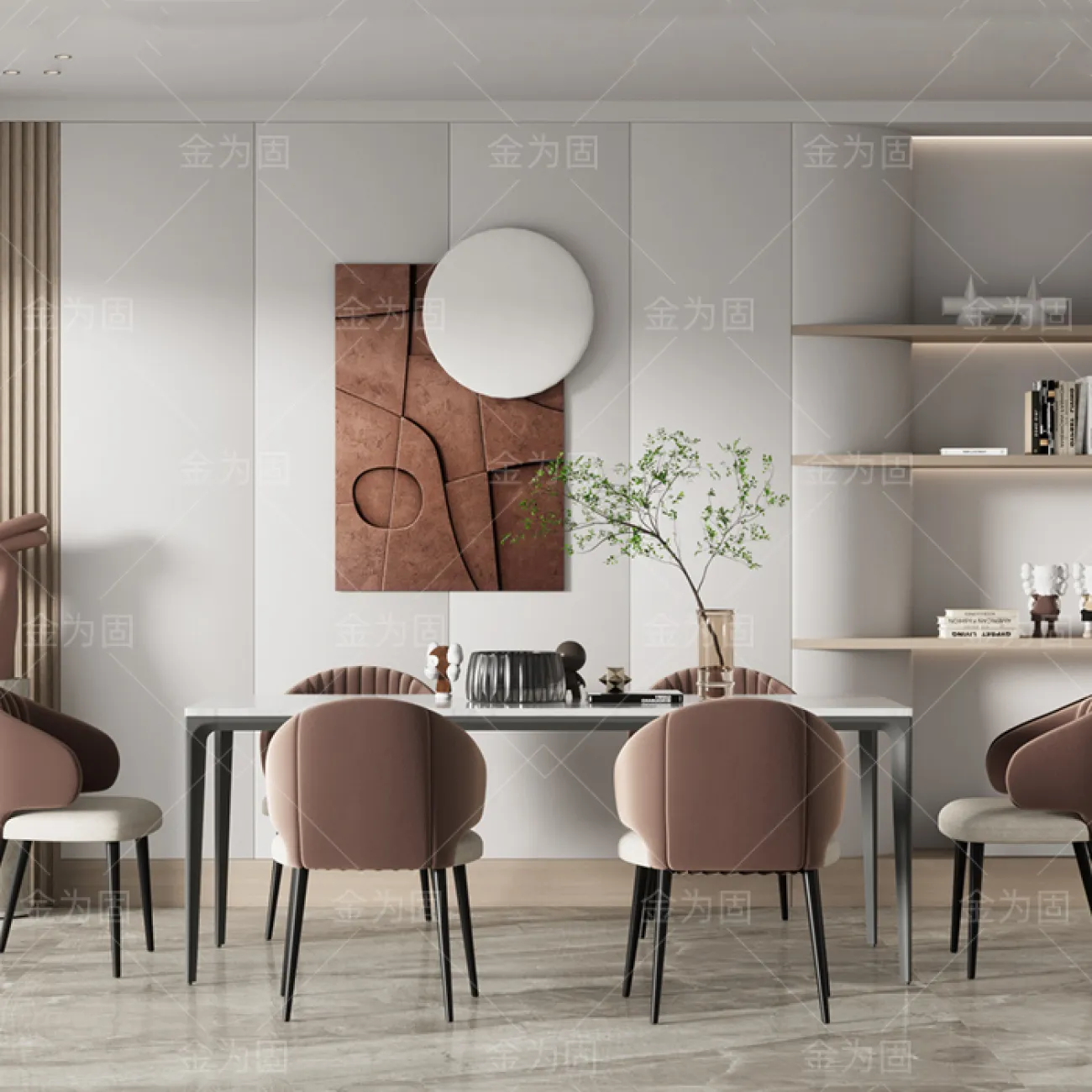 Основание стола  из кованого железа Vinsa Collection 37426-29