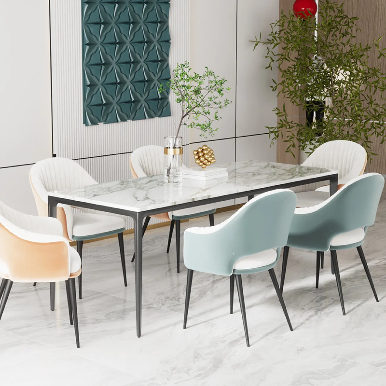 Основание стола  из кованого железа Vinsa Collection 37426-29