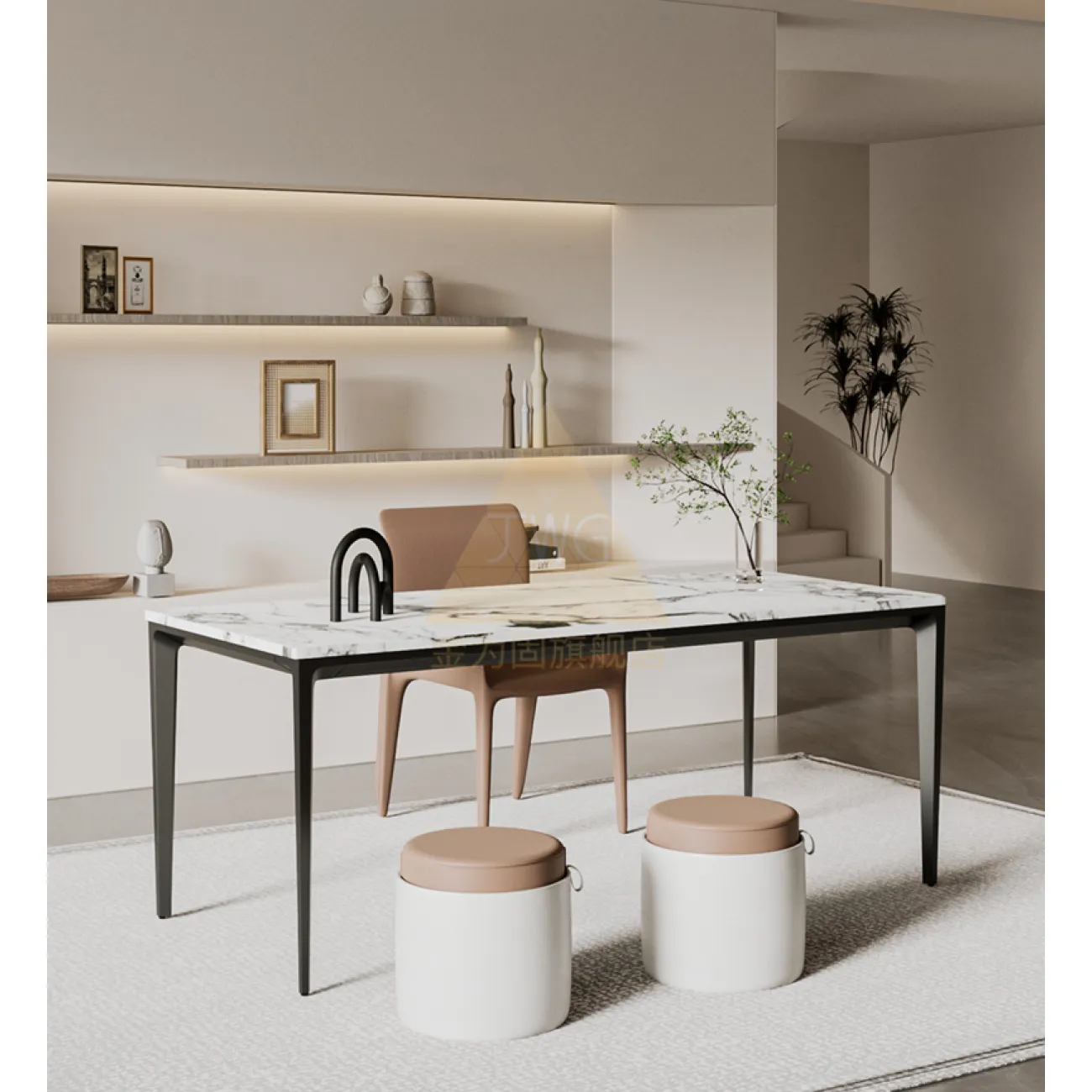 Основание стола  из кованого железа  Vinsa Collection 37427-29