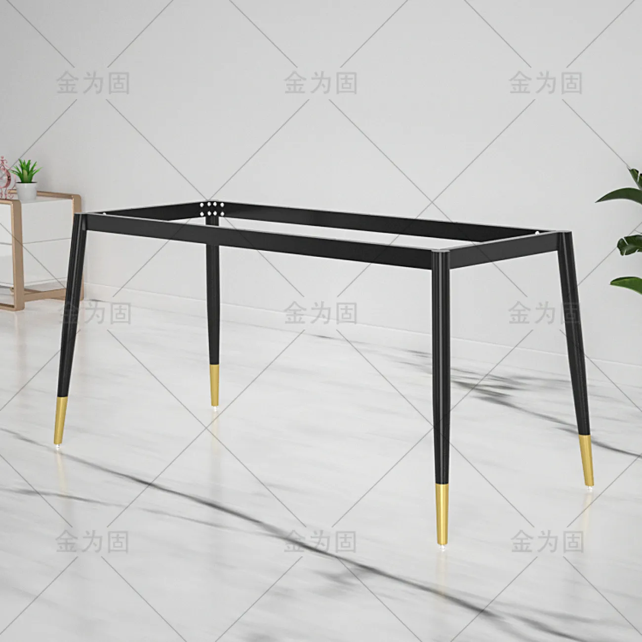 Основание стола из кованого железа Vinsa Collection 37429-29