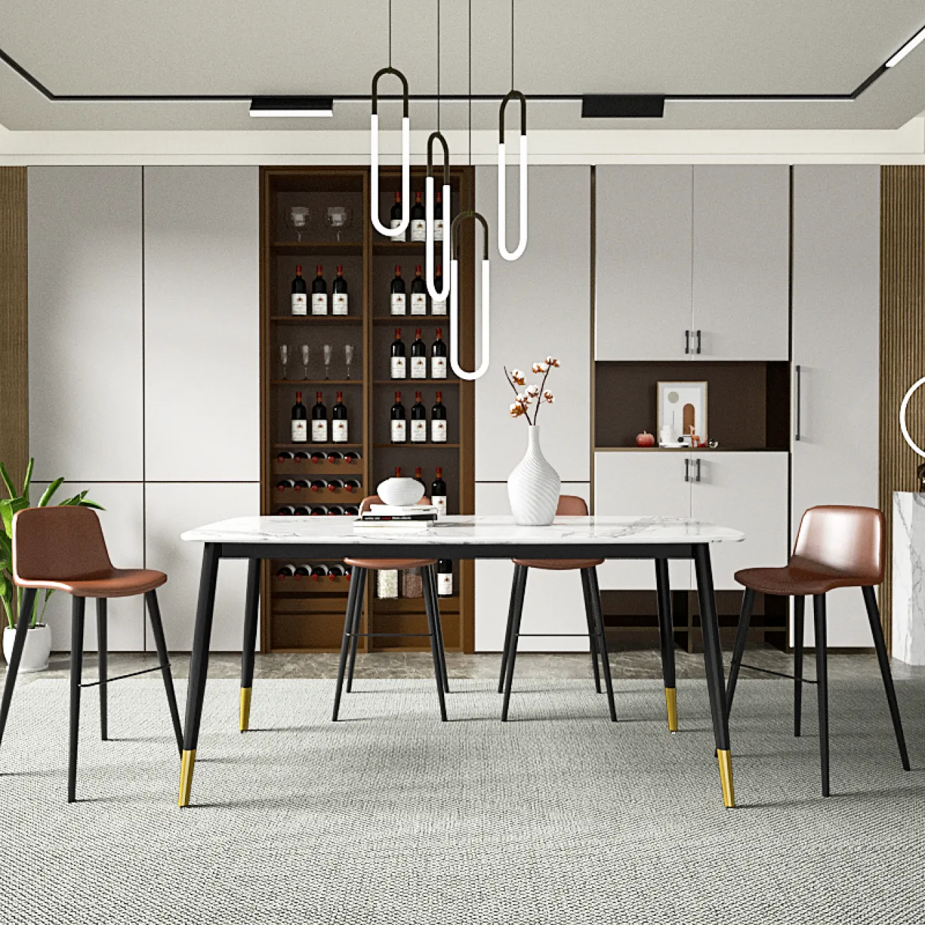 Основание стола из кованого железа Vinsa Collection 37429-29