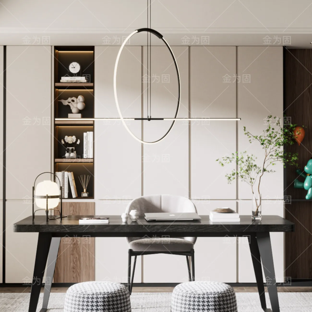 Основание стола из кованого железа Vinsa Collection 37432-29