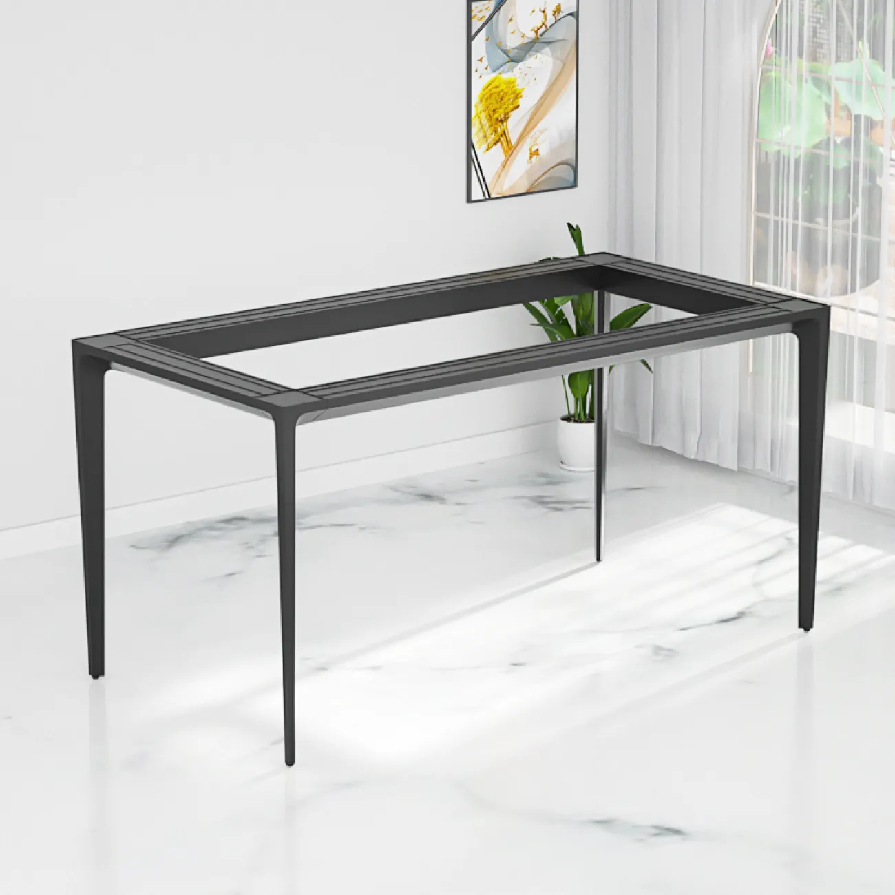 Основание стола  из кованого железа Vinsa Collection 37435-29