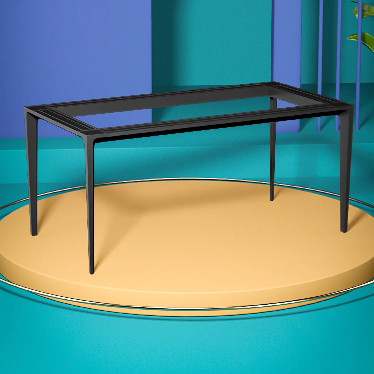 Основание стола  из кованого железа Vinsa Collection 37435-29