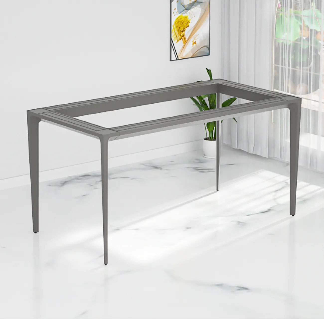 Основание стола  из кованого железа Vinsa Collection 37435-29