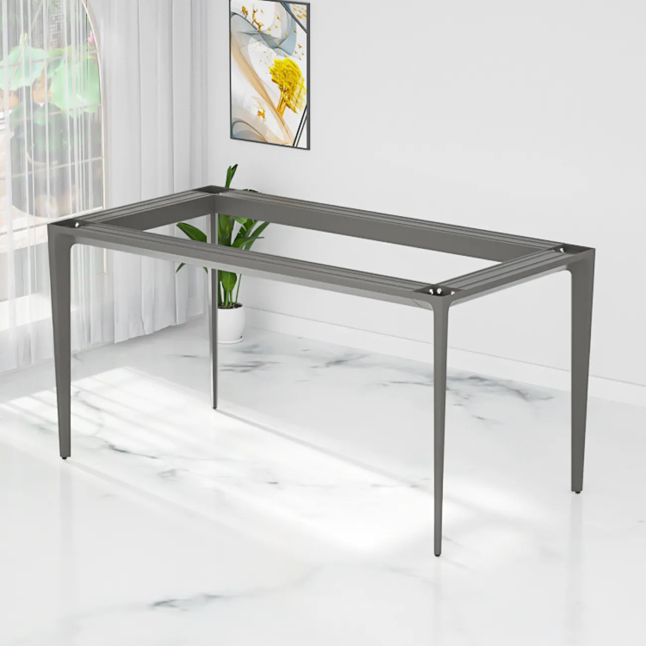 Основание стола  из кованого железа Vinsa Collection 37435-29