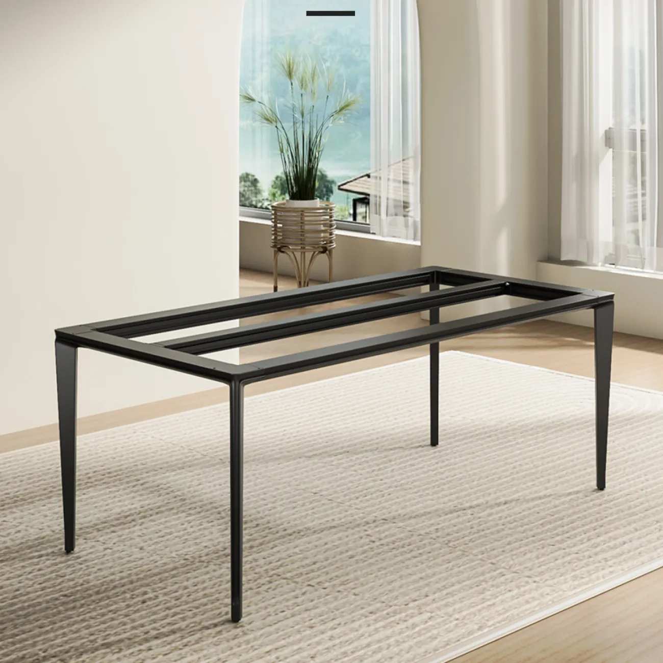  Основание стола из кованого железа Vinsa Collection 37438-29