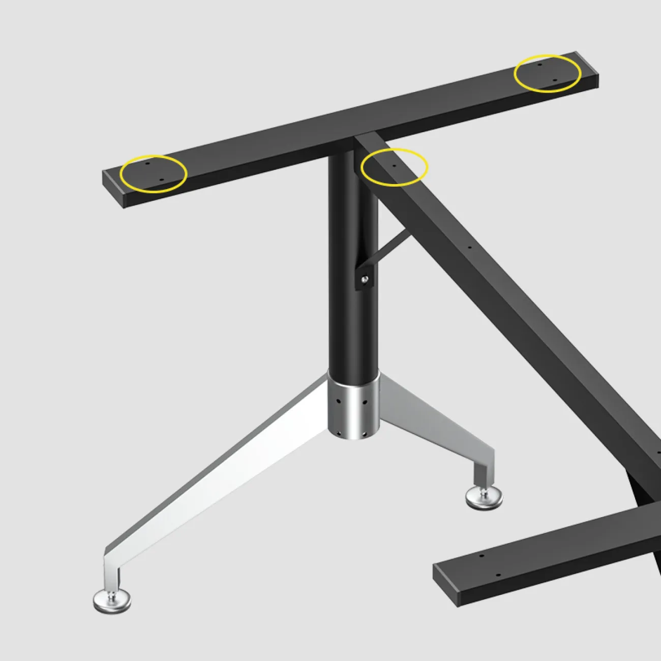 Основание стола из кованого железа Vinsa Collection 37441-29 Основание стола из кованого железа Vinsa Collection 37441-29