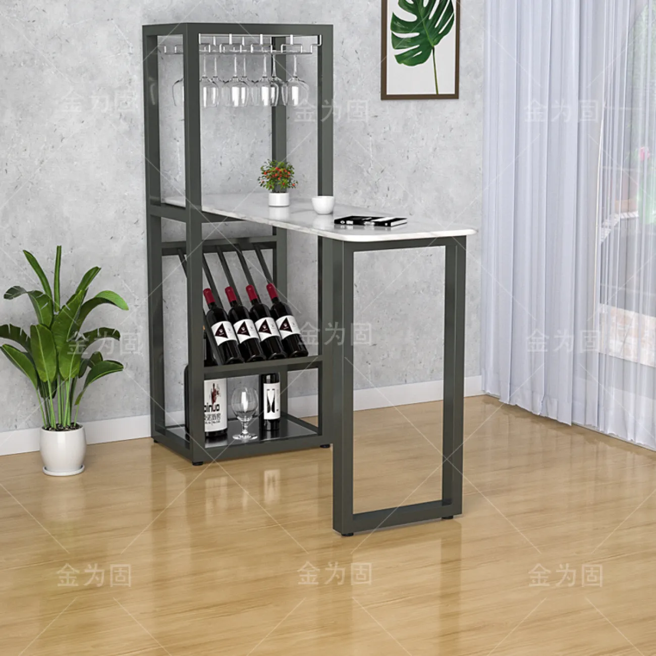 Основание стола из кованого железа Vinsa Collection 37451-29