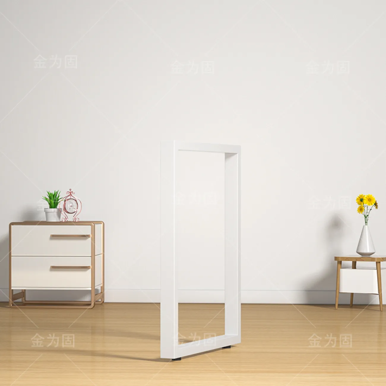 Основание стола из кованого железа Vinsa Collection 37451-29