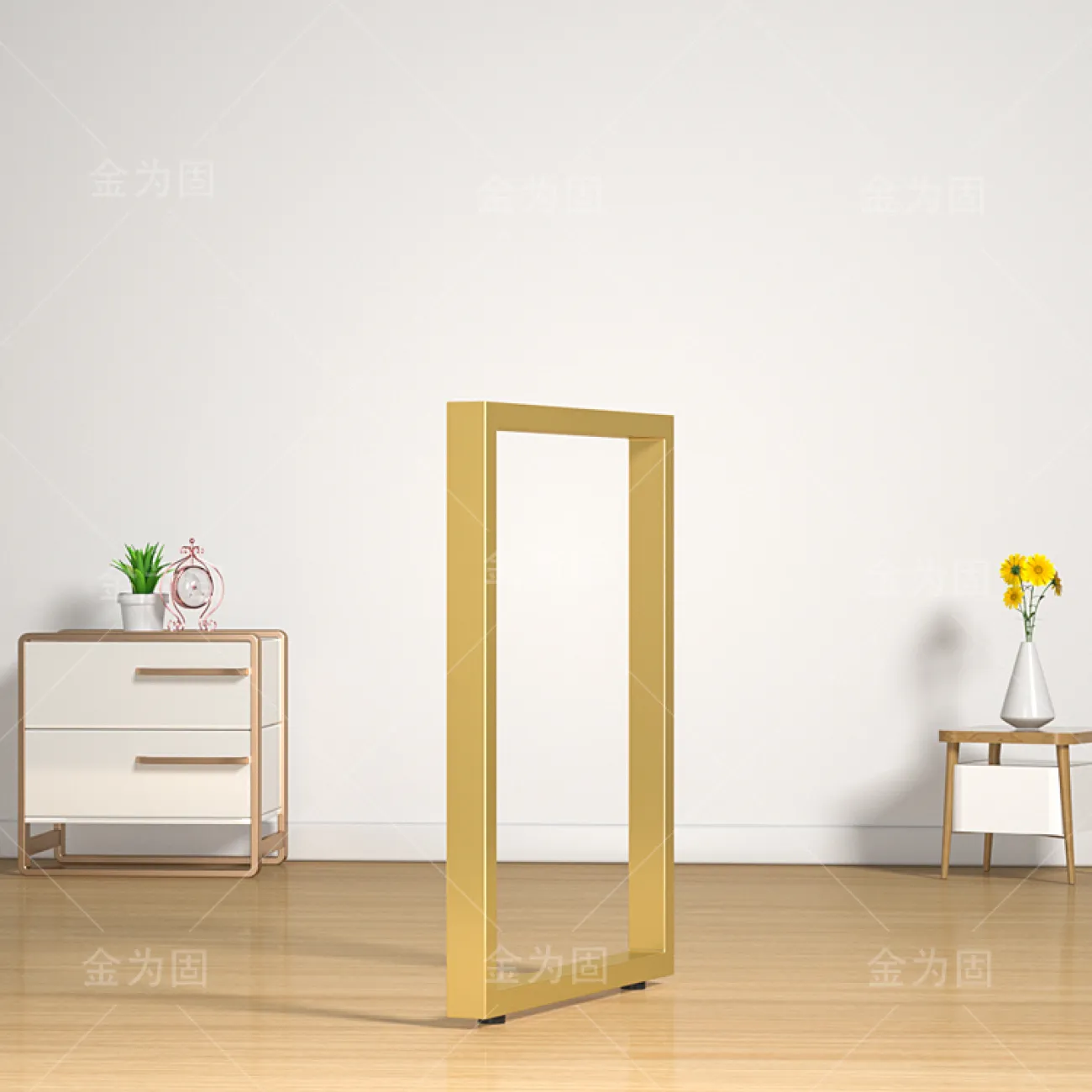 Основание стола из кованого железа Vinsa Collection 37451-29