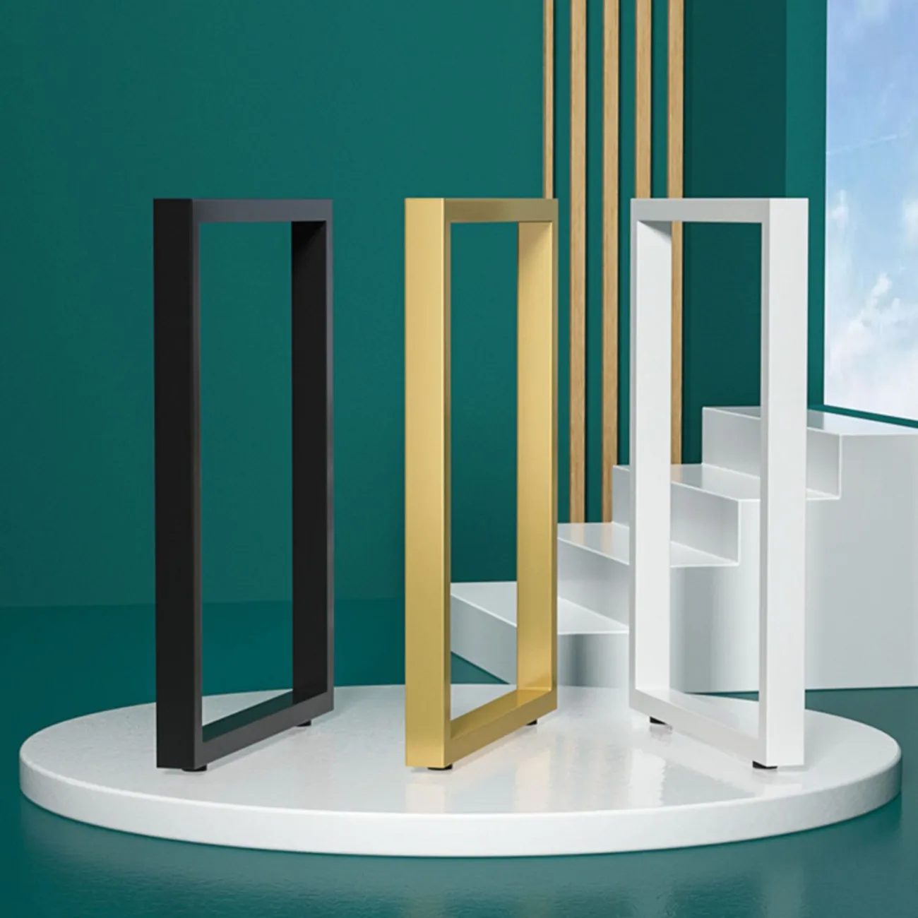 Основание стола из кованого железа Vinsa Collection 37451-29