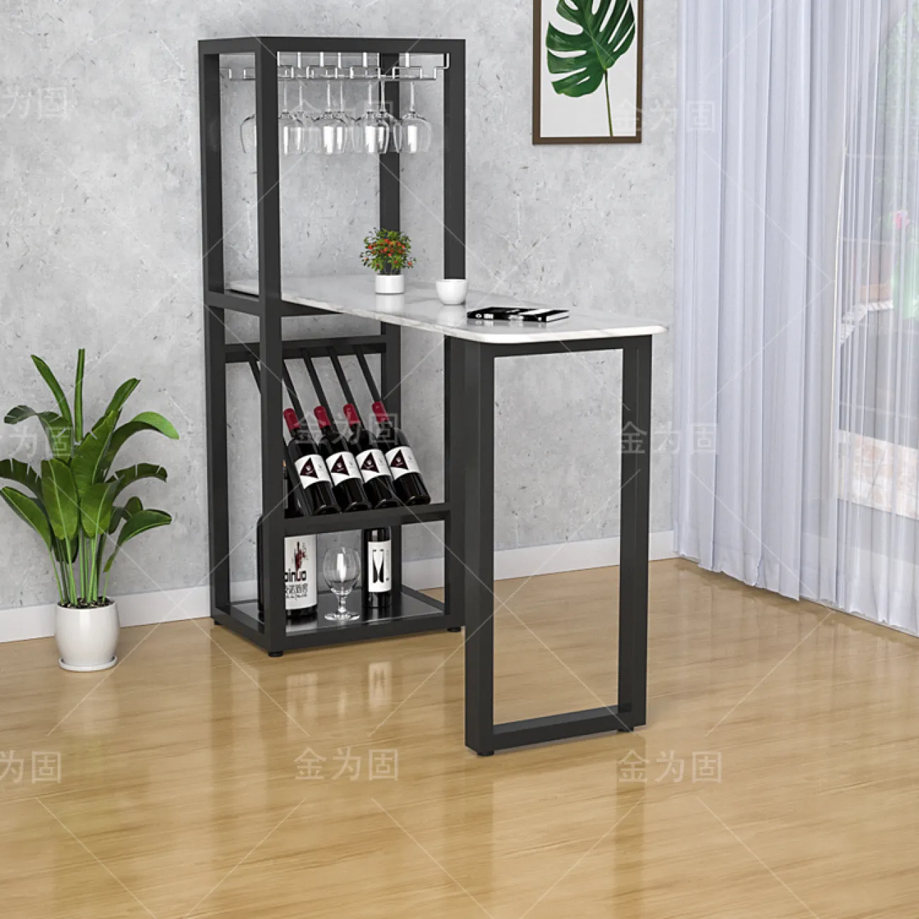 Основание стола из кованого железа Vinsa Collection 37451-29