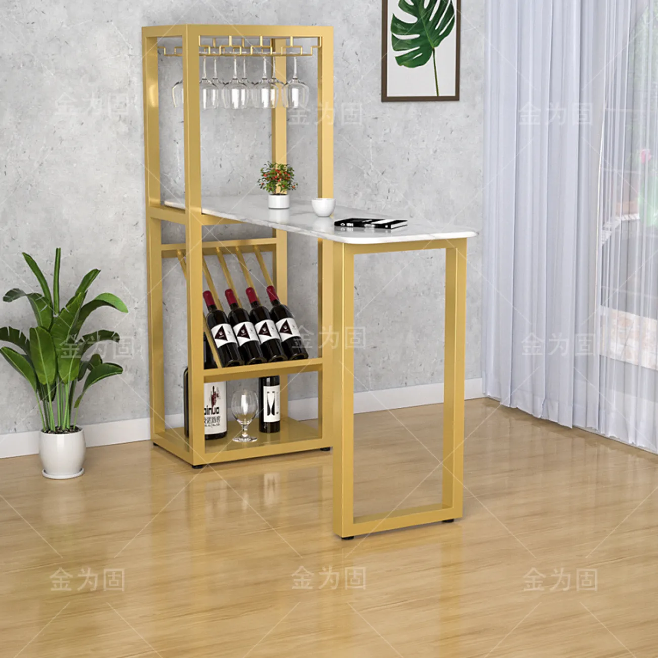 Основание стола из кованого железа Vinsa Collection 37451-29
