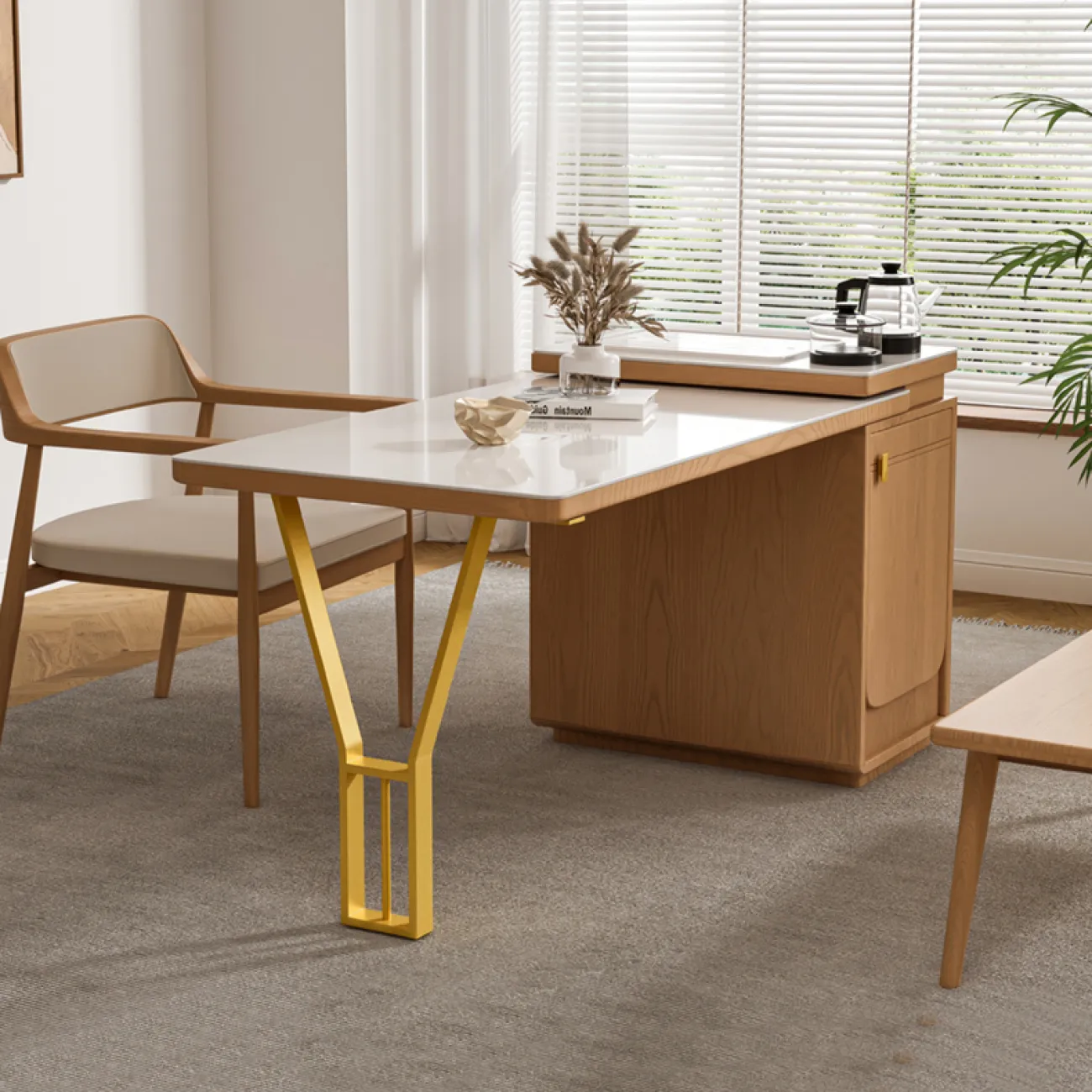 Основание стола из кованого железа Vinsa Collection  37453-29