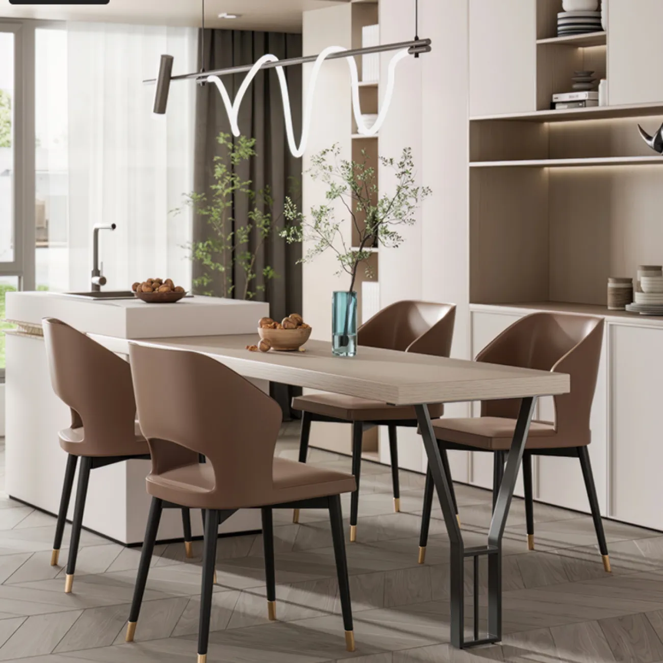 Основание стола из кованого железа Vinsa Collection  37453-29