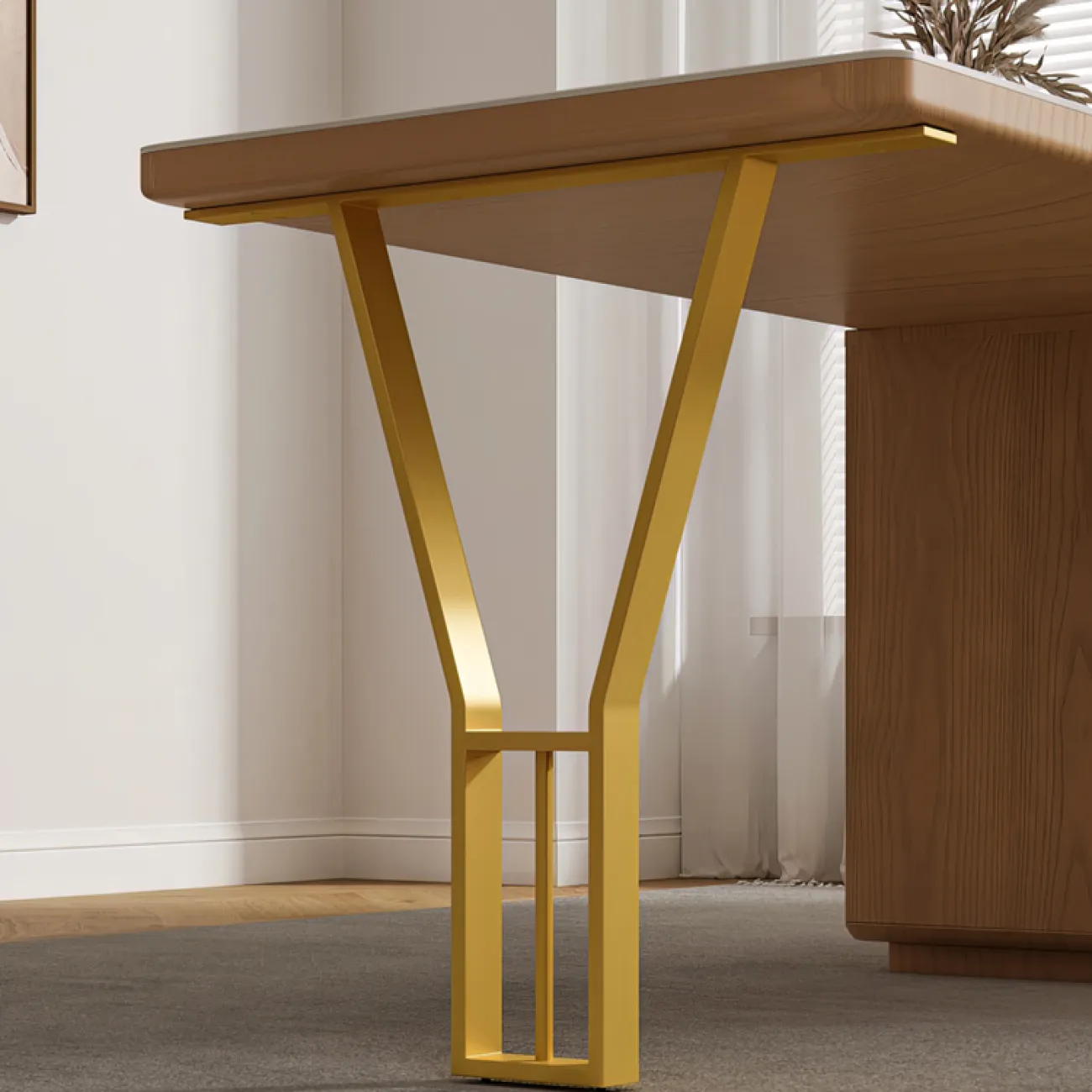 Основание стола из кованого железа Vinsa Collection  37453-29