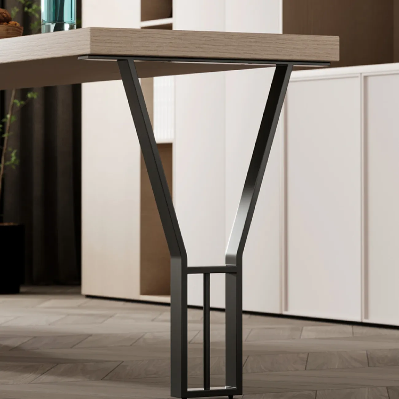 Основание стола из кованого железа Vinsa Collection  37453-29