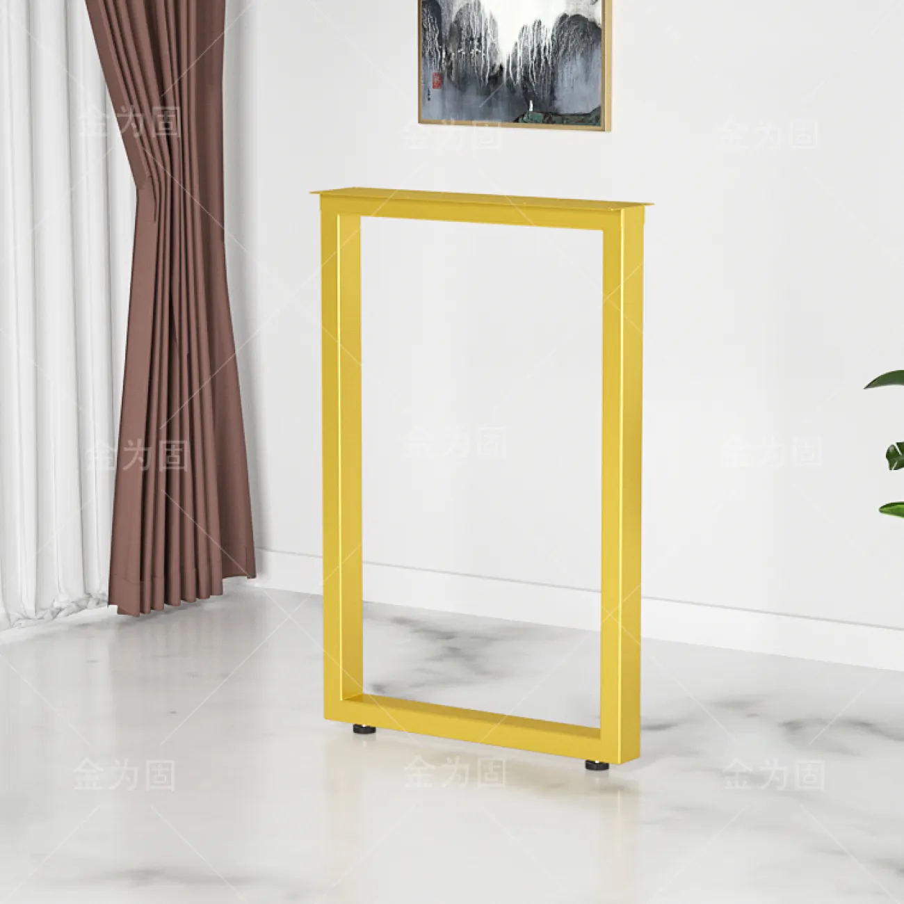 Основание стола из кованого железа Vinsa Collection 37454-29