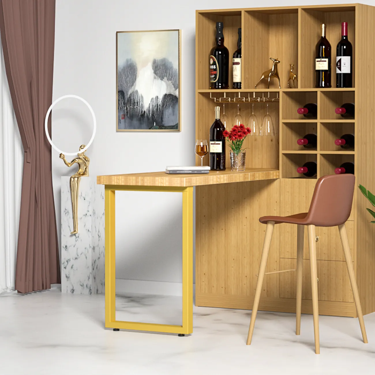 Основание стола из кованого железа Vinsa Collection 37454-29