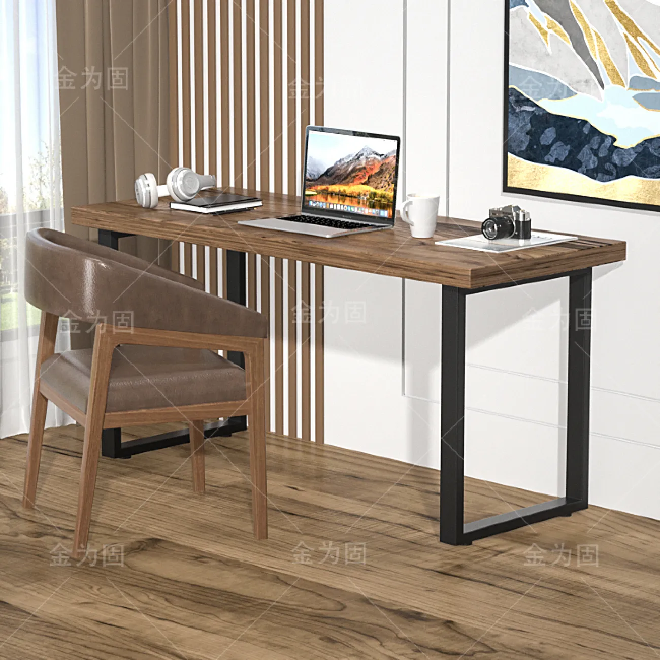 Основание стола из кованого железа Vinsa Collection 37457-29