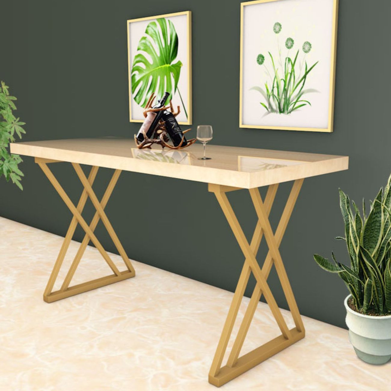 Основание стола из кованого железа Vinsa Collection 37460-29 Основание стола из кованого железа Vinsa Collection 37460-29