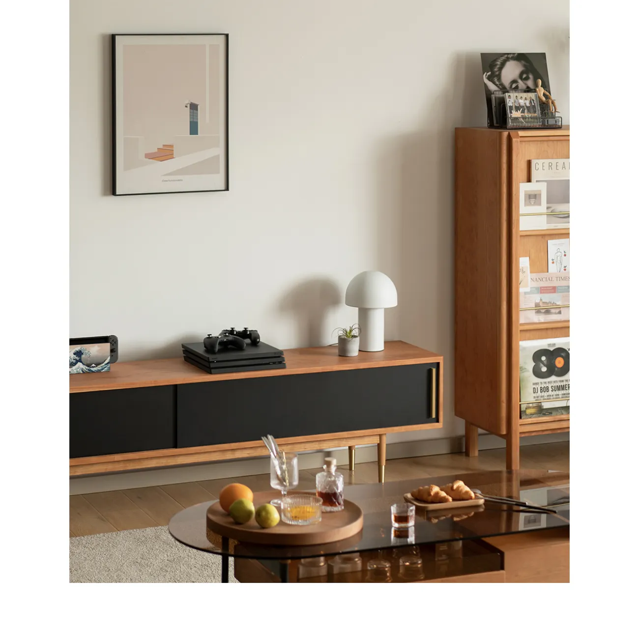 Комод под телевизор из цельного дерева WOODSTIK 35634-29