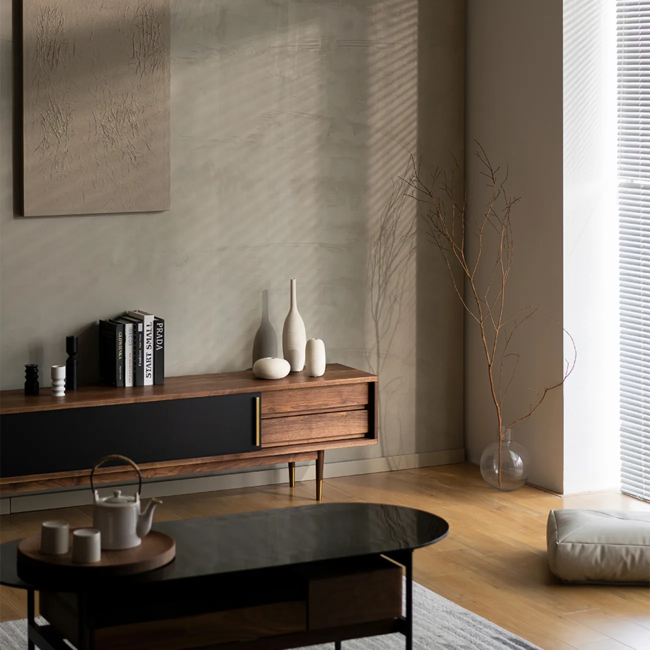 Комод под телевизор из цельного дерева WOODSTIK 35634-29