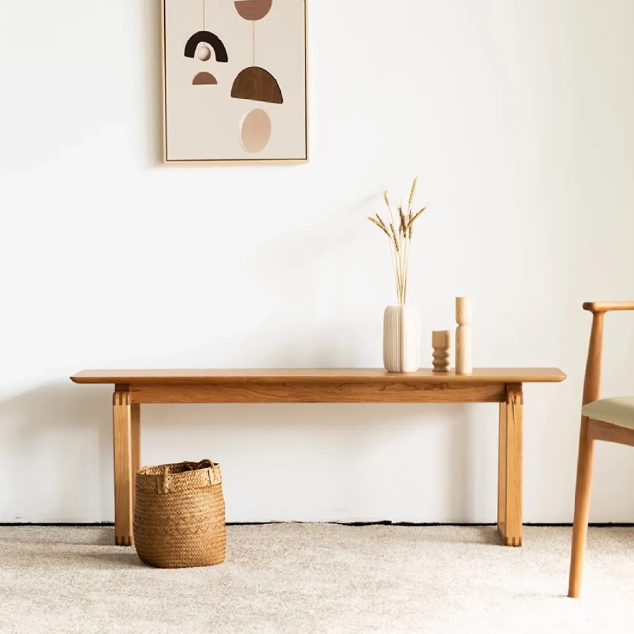 Cкандинавская скамья из цельного дерева WOODSTIK 35636-29 Cкандинавская скамья из цельного дерева WOODSTIK 35636-29