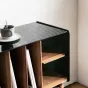 Мини шкаф для журналов из массив дерева WOODSTIK 35637-29