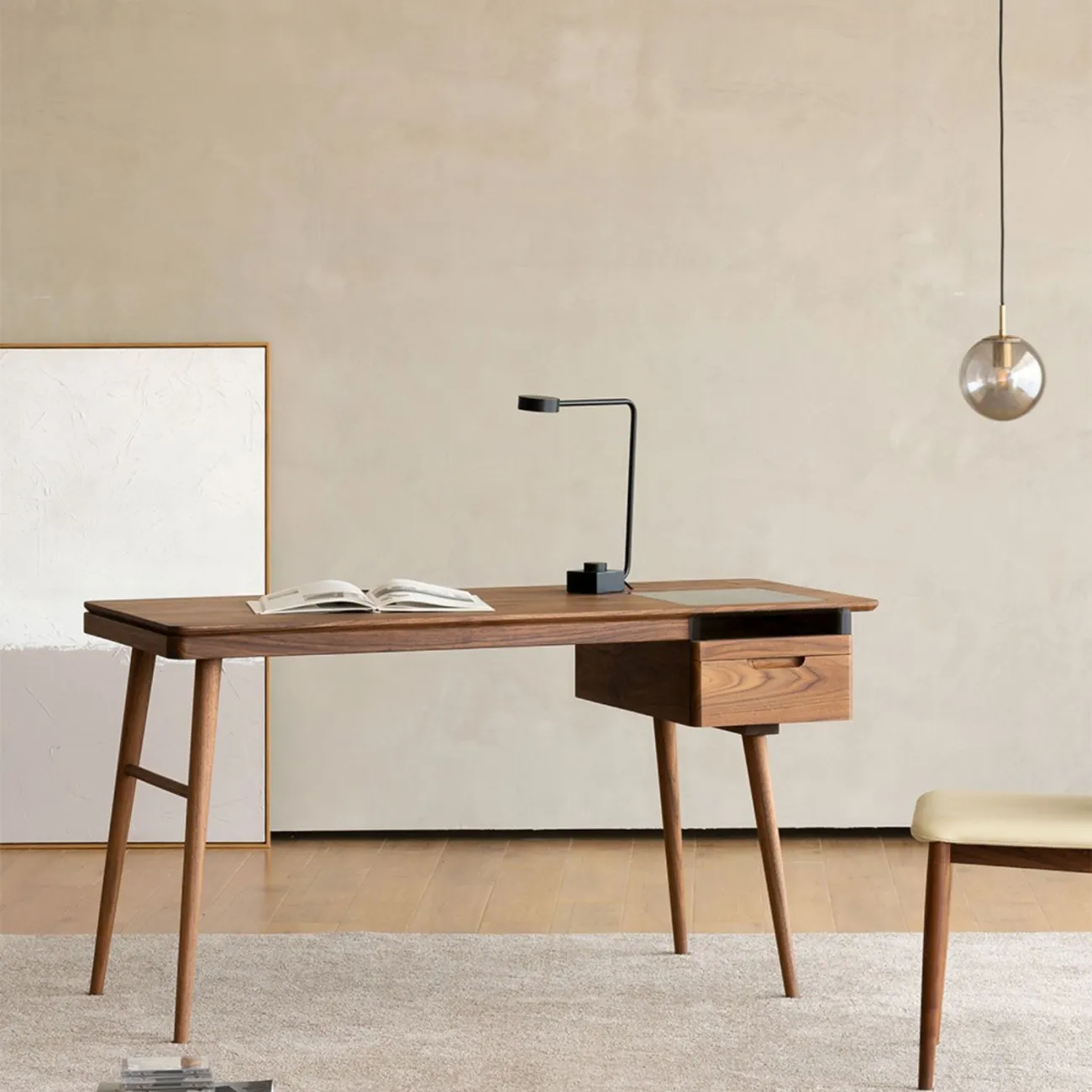 Дизайнерский письменный стол из массива дерева WOODSTIK 35638-29