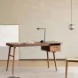 Дизайнерский письменный стол из массива дерева WOODSTIK 35638-29