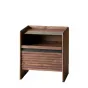 Прикроватная тумба с подсветкой и беспроводной зарядкой WOODSTIK 35639-29