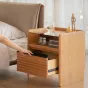 Прикроватная тумба с подсветкой и беспроводной зарядкой WOODSTIK 35639-29