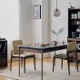 Обеденный стол в ретро стиле из каменной плиты WOODSTIK 35646-29