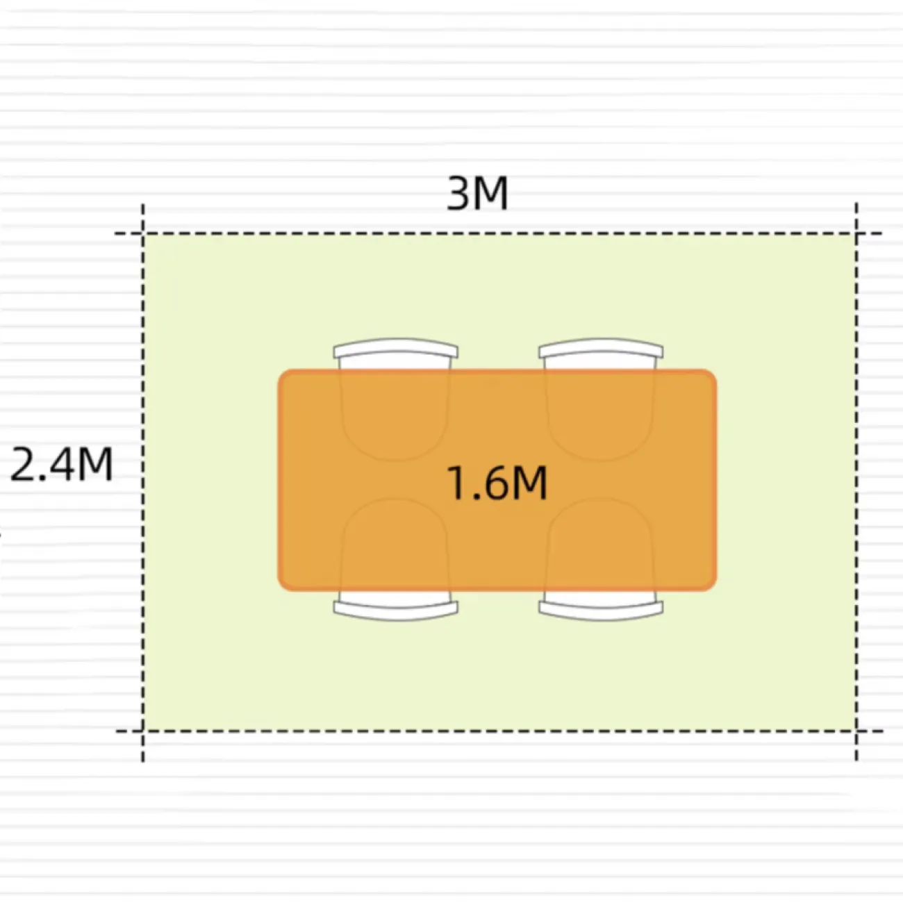 Обеденный стол в ретро стиле из каменной плиты WOODSTIK 35646-29