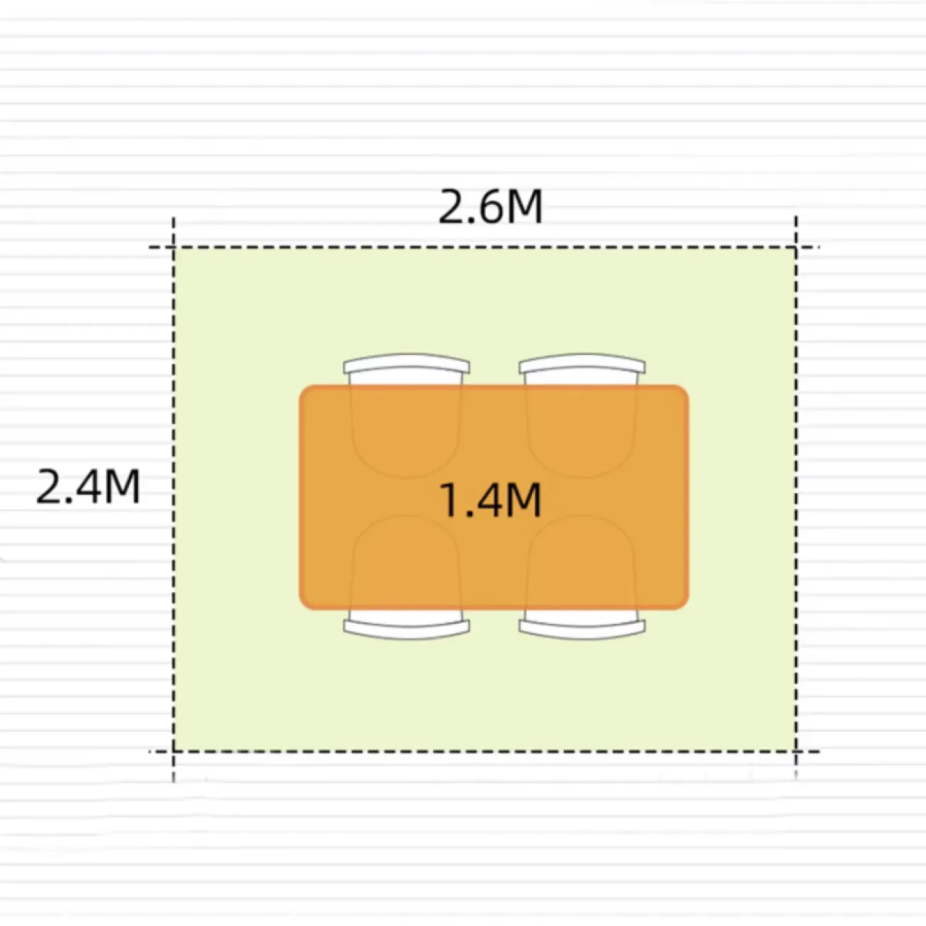 Обеденный стол в ретро стиле из каменной плиты WOODSTIK 35646-29
