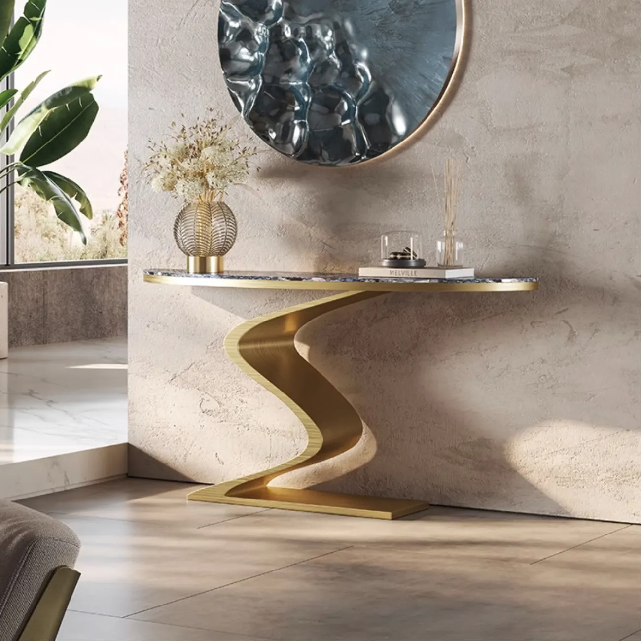 Изящный консольный столик в коридор XPW 35679-29