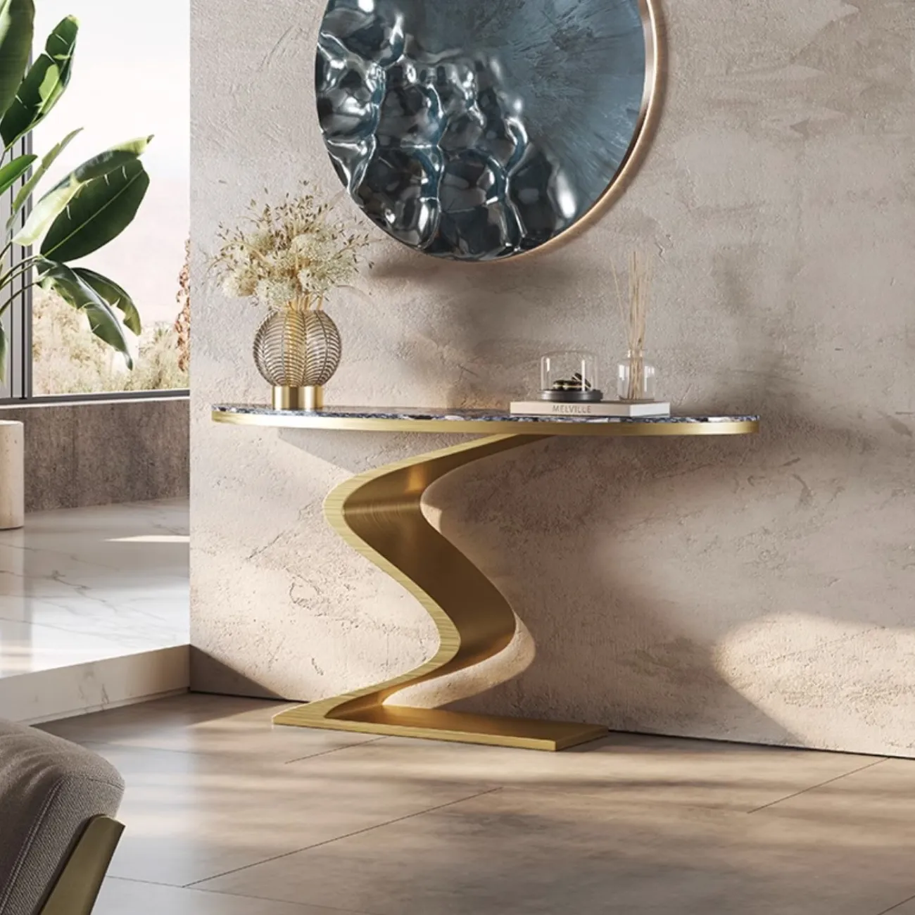 Изящный консольный столик в коридор XPW 35679-29