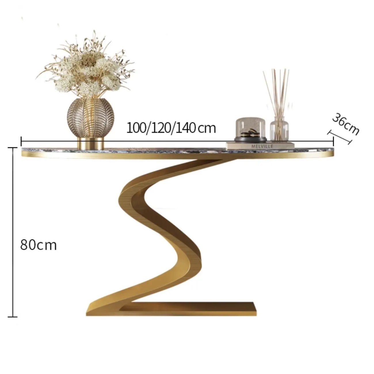 Изящный консольный столик в коридор XPW 35679-29